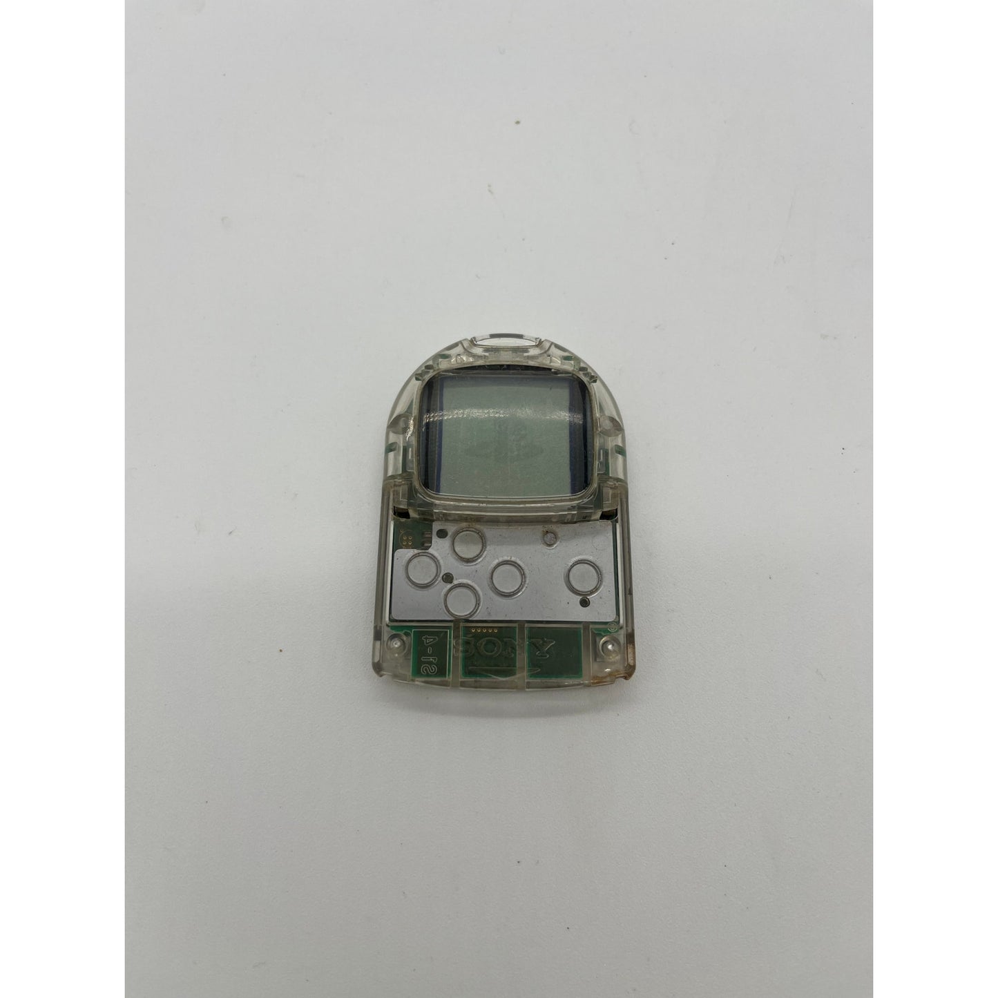 Clear Sony PocketStation Memory Unit - Missing Cover