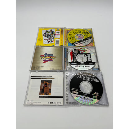 CIB Virtual Fighter Game Collection for Sega Saturn  - Japanese Import