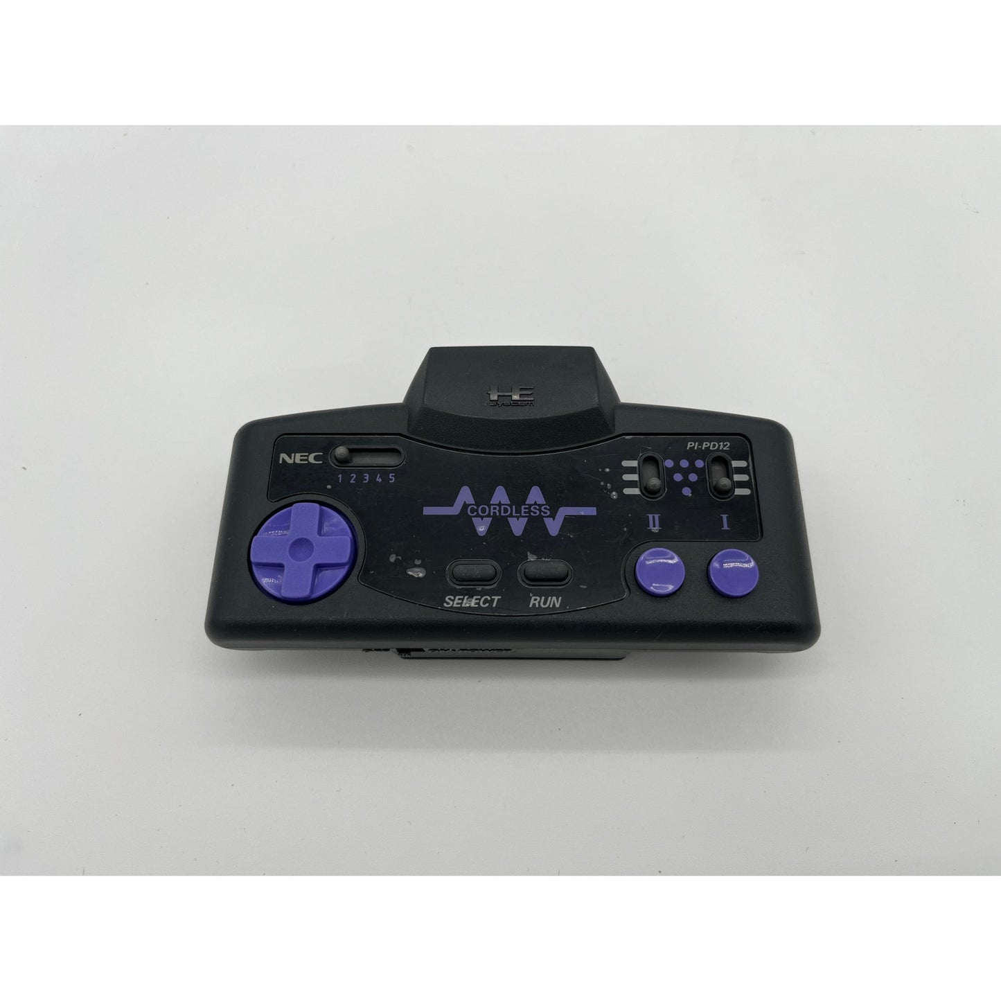 NEC PC Engine Cordless Pad Controller PI-PD12 - As-Is