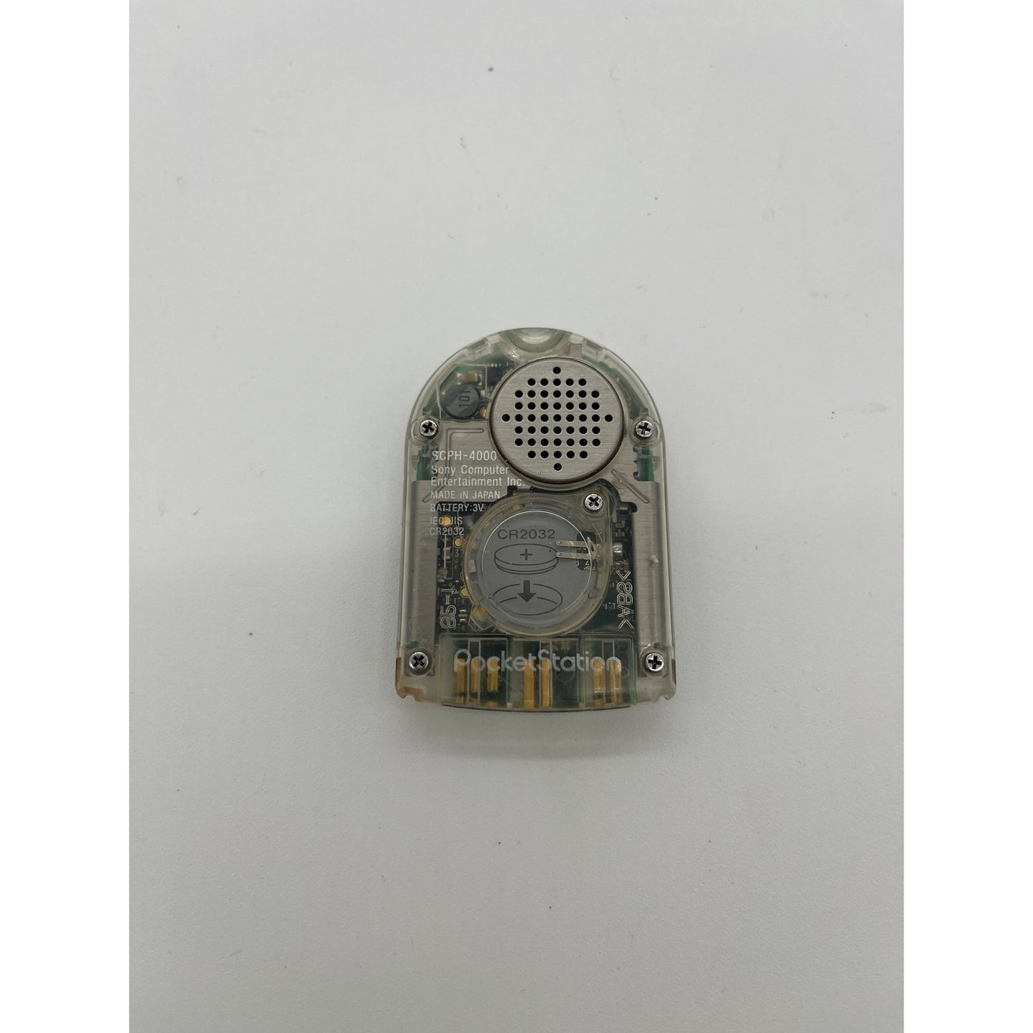 Clear Sony PocketStation Memory Unit - Missing Cover