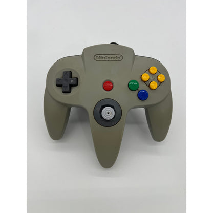 OEM Gray Nintendo 64 N64 Controller - Good Stick